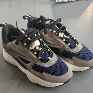 Dior Blue and Gray Athletic Shoes